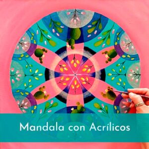 Mandala con Acrílicos