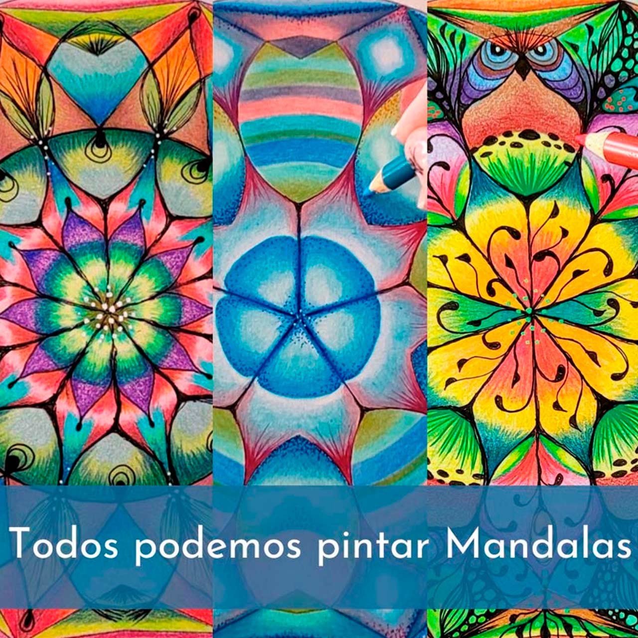 Todos podemos pintar Mandalas