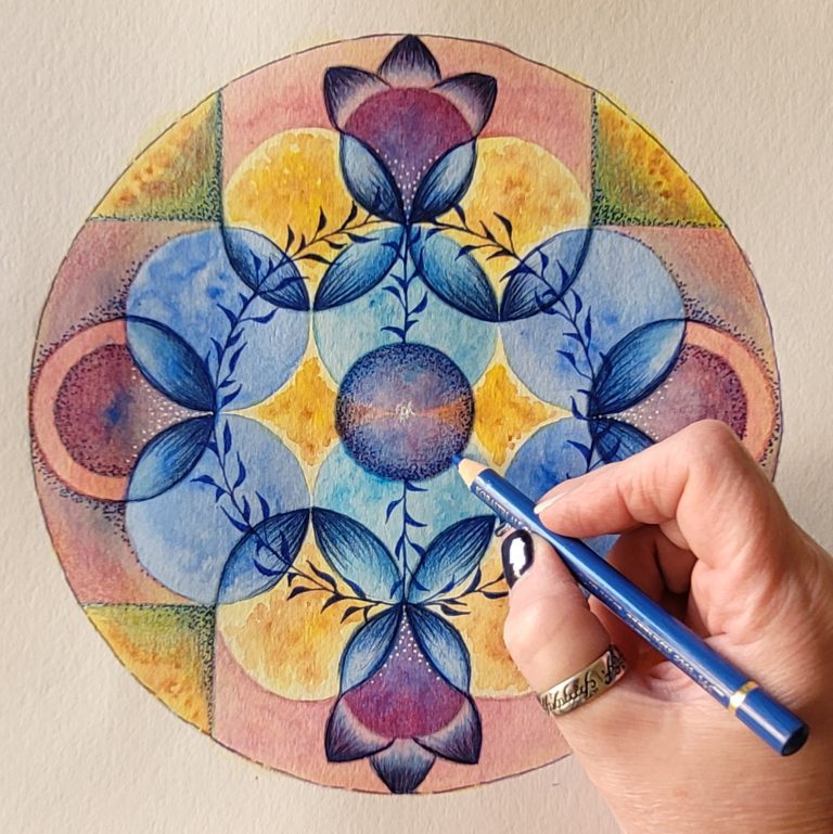 Mandalas y Maquillaje