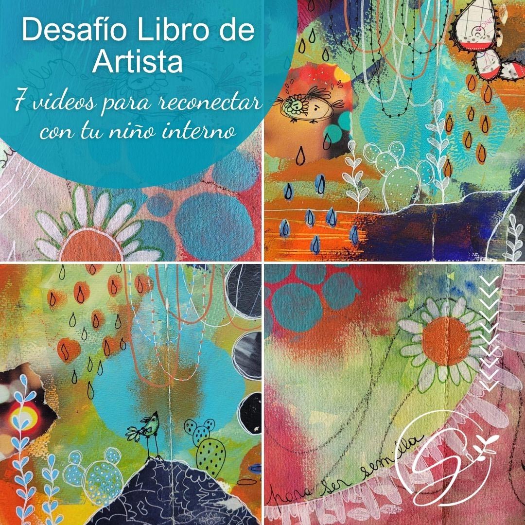 Libro de artista. Desafío creativo para conectar con la magia y tu niño interno