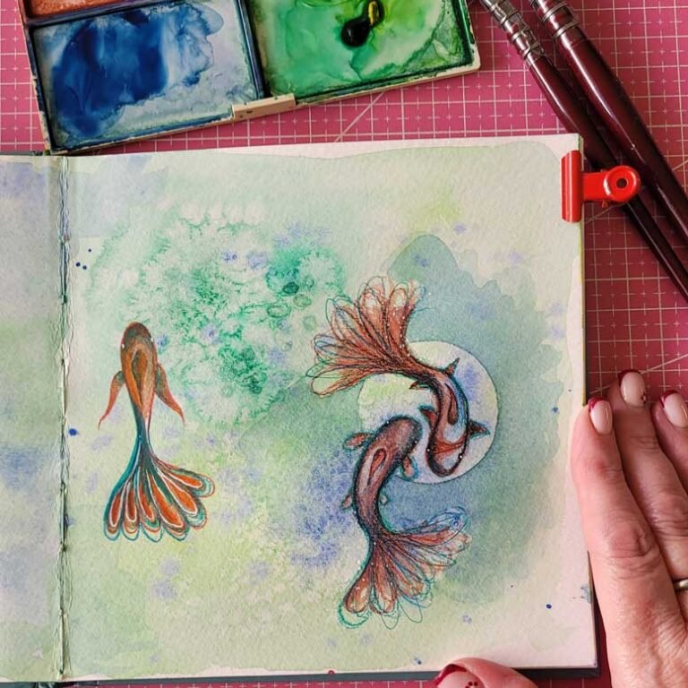 Semilla creativa 1: Peces Koi